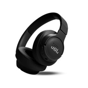 JBL Tune 770NC Wireless Over Ear ANC Headphones with Mic, Upto 70 Hrs Battery, Speed Charge : 5 min Charge Gives up to 3H of Playback, Google Fast Pair, Dual Pairing, BT 5.3 (Black)