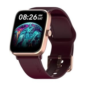 Noise ColorFit Pro 4 Alpha 1.78" AMOLED Display, Bluetooth Calling Smart Watch, Functional Crown, Metallic Build, Intelligent Gesture Control, Instacharge (Deep Wine)