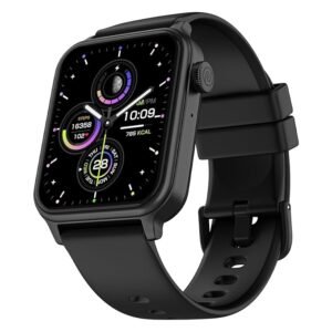 Noise Pulse Hyper Smart Watch with 21 Days Battery, 1.85" Display, AI Watch Faces, 100+ Sports Modes, Health Suite, SpO2 & Heart Rate Monitor, 1ATM Water Resistant(Jet Black)