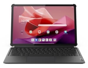 Lenovo Original Tab P12 Keyboard Detachable,3-Point Pogo-Pin Connectors Wireless Keyboard with Trackpad/Touchpad Tablet(Ultra-Thin,Productivity Enabling Hot Keys(Suitable for Tab P12,Zg38C05230)),Grey