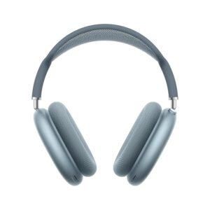 Apple AirPods Max Wireless Over-Ear Headphones, Pro-Level Active Noise Cancellation, Transparency Mode, Personalised Spatial Audio, USB-C Charging, Bluetooth Headphones for iPhone - Blue