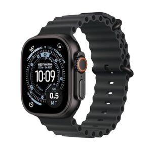 Apple Watch Ultra 3 GPS + Cellular 49mm Black Titanium Case with Black Ocean Band