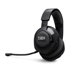 JBL Quantum 360X - Wireless Over-Ear Gaming Headset with Detachable Boom mic, QuantumSOUND Signature, Up to 22-Hour Battery Life, Speed Charge and Play & Charge, Multi-Platform (Black)