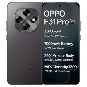 Oppo F31 Pro 5G (Space Grey, 8GB RAM, 128GB Storage)