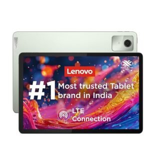 Lenovo Tab M11 |Wi-Fi + LTE | 4 GB RAM, 64 GB ROM|11 Inch Screen| 90 Hz, 72% NTSC, FHD Display| Quad Speakers with Dolby Atmos|Octa-Core Processor |13 MP Rear Camera | Seafoam Green | ZADB0259IN